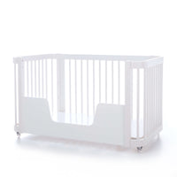 Lettino-letto bambini (3in1) 70x140 cm bianco · Crea Due Bianco C300-M1100