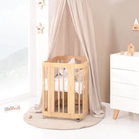 Culla neonati ovale 55x70 cm legno · Crea Uno Nomad C304-M5000