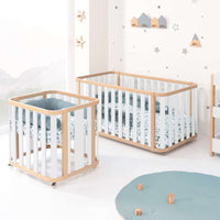 Culla, lettino e letto (4in1) legno/bianco · Crea Plus Tre C351-M5011