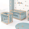Culla, lettino e letto (4in1) legno/verde · Crea Plus Tre C351-M5057