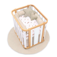 Culla ovale 55x70 cm legno/bianco · Crea Plus Uno C354-M5011