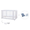 Lettino-letto bambini (3in1) 70x140 cm bianco · Crea Due Bianco C300-M1100