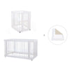 Culla, lettino e letto insieme (4in1) bianco · Crea Tre Bianco C301-M1100