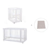 Culla, lettino e letto insieme (4in1) bianco · Crea Tre Bianco C301-M1100