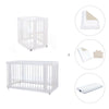 Culla, lettino e letto insieme (4in1) bianco · Crea Tre Bianco C301-M1100