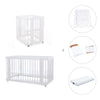 Culla, lettino e letto insieme (4in1) bianco · Crea Tre Bianco C301-M1100