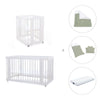 Culla, lettino e letto insieme (4in1) bianco · Crea Tre Bianco C301-M1100
