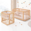Culla, lettino e letto insieme (4in1) legno · Crea Tre Nomad C301-M5000