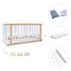 Lettino-letto 70x140 cm (3in1) legno/bianco · Crea Plus Due C350-M5011