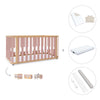 Lettino-letto 70x140 cm (3in1) legno/rosa · Crea Plus Due C350-M5059