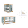 Culla, lettino e letto (4in1) legno/verde · Crea Plus Tre C351-M5057