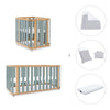 Culla, lettino e letto (4in1) legno/verde · Crea Plus Tre C351-M5057