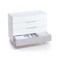 Cassettiera bambini (4 cassetti) stile nordico bianco · Style D247