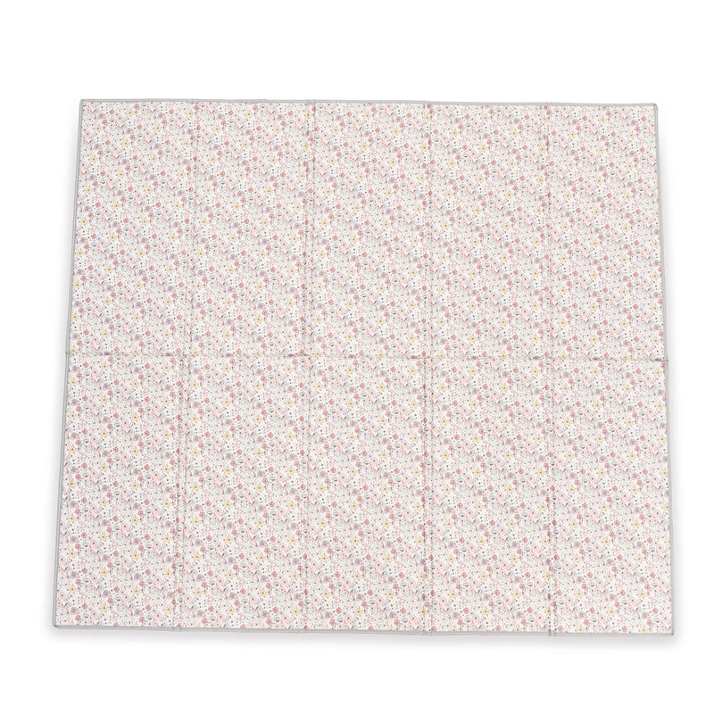 Tappeto gioco per bambini double face (200x180 cm) fiori rosa · Liberty FP132