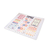 Tappeto gioco per bambini double face (200x180 cm) foglie da eucalipto · Musgo FP118

