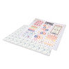 Tappeto gioco per bambini double face (200x180 cm) foglie da eucalipto · Musgo FP118

