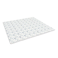 Tappeto gioco per bambini double face (200x180 cm) foglie da eucalipto · Musgo FP118
