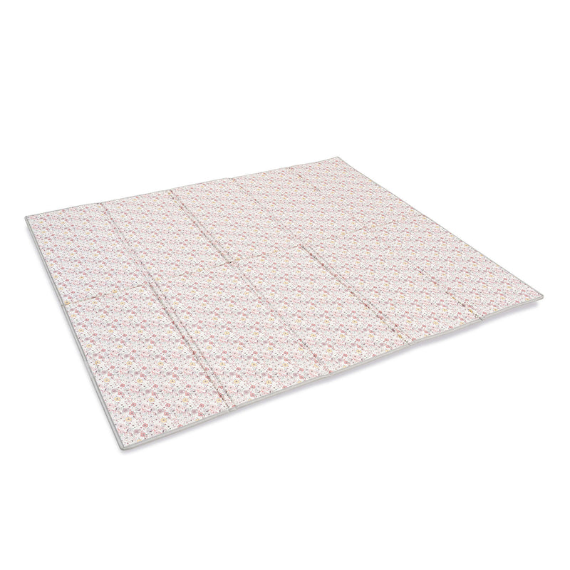 Tappeto gioco per bambini double face (200x180 cm) fiori rosa · Liberty FP132