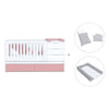 Lettino trasformabile 70x140 cm bianco/rosa · Sero More Quarzo K546-M7759