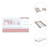 Lettino trasformabile 70x140 cm bianco/rosa · Sero More Quarzo K546-M7759