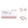 Lettino trasformabile 70x140 cm bianco/rosa · Sero More Quarzo K546-M7759