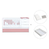 Lettino trasformabile 70x140 cm bianco/rosa · Sero More Quarzo K546-M7759