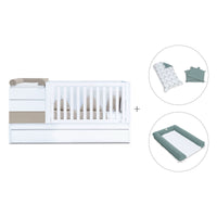 Lettino trasformabile (70x140 cm) beige · Sero Kubo K551-M7753