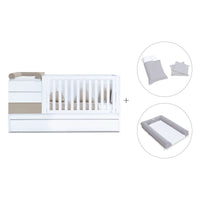 Lettino trasformabile (70x140 cm) beige · Sero Kubo K551-M7753