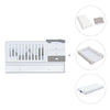 Lettino trasformabile 70x140 cm bianco/antracite · Sero Bubble Antracita K554-M7758
