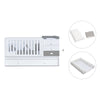 Lettino trasformabile 70x140 cm bianco/antracite · Sero Bubble Antracita K554-M7758