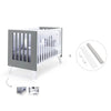 Lettino co-sleeping 60x120 cm (4in1) bianco/antracite · Nexo Due Antracita