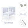 Lettino co-sleeping style nordico 60x120 cm (4in1) bianco · Nexo C187-M7700