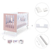 Lettino co-sleeping 60x120 cm (4in1) rosa chiaro · Nexo Due Flamingo