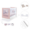 Lettino co-sleeping 60x120 cm (4in1) rosa chiaro · Nexo Due Flamingo