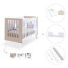 Lettino co-sleeping 60x120 cm (4in1) bianco/beige · Nexo Due Arena