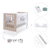 Lettino co-sleeping 60x120 cm (4in1) bianco/beige · Nexo Due Arena
