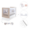 Lettino co-sleeping 60x120 cm (4in1) bianco/beige · Nexo Due Arena