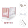 Lettino co-sleeping 60x120 cm (4in1) rosa · Nexo Due Quarzo