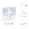 Lettino co-sleeping style nordico 60x120 cm (4in1) bianco · Nexo C187-M7700