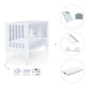 Lettino co-sleeping style nordico 60x120 cm (4in1) bianco · Nexo C187-M7700