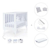 Lettino co-sleeping style nordico 60x120 cm (4in1) bianco · Nexo C187-M7700