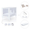 Lettino co-sleeping style nordico 60x120 cm (4in1) bianco · Nexo C187-M7700