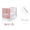 Lettino co-sleeping 60x120 cm (4in1) rosa · Nexo Due Quarzo