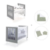 Culla e lettino insieme (7in1) bianco/antracite · Nexo Tre Antracita