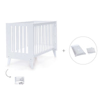 Lettino co-sleeping style nordico 60x120 cm (4in1) bianco · Nexo C187-M7700