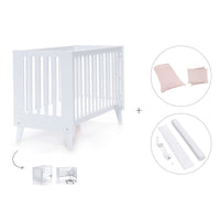 Lettino co-sleeping style nordico 60x120 cm (4in1) bianco · Nexo C187-M7700