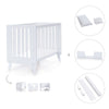 Lettino co-sleeping style nordico 60x120 cm (4in1) bianco · Nexo C187-M7700