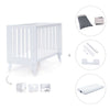 Lettino co-sleeping style nordico 60x120 cm (4in1) bianco · Nexo C187-M7700