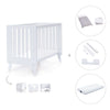 Lettino co-sleeping style nordico 60x120 cm (4in1) bianco · Nexo C187-M7700