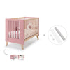 Lettino co-sleeping 60x120 cm (4in1) legno/rosa · Nexor C187R-M5995